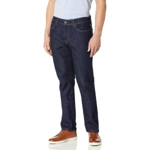 Tommy Hilfiger Mens Straight Fit Stretch Jeans(Rinse Blue)