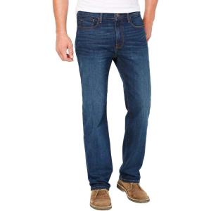 Tommy Hilfiger Mens THD Relaxed Fit Jeans(Dark Blue Wash)