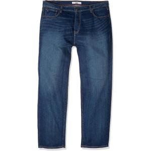Tommy Hilfiger Mens THD Relaxed Fit Jeans(Dark Wash)