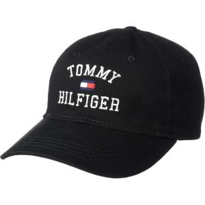 Tommy Hilfiger Men’s Tommy Adjustable Baseball Cap(Black)