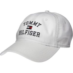 Tommy Hilfiger Men’s Tommy Adjustable Baseball Cap(White)