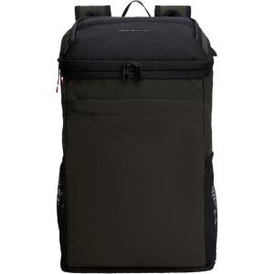 Tommy Hilfiger Mens Travel Packable Backpack,BLACK One Size(Dark Woodland)