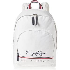 Tommy Hilfiger Men’s York Backpack, Sky Captain, One Size(Bright White)