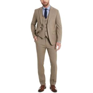 Tommy Hilfiger TH Flex Modern Fit Suit Separates(Tan)