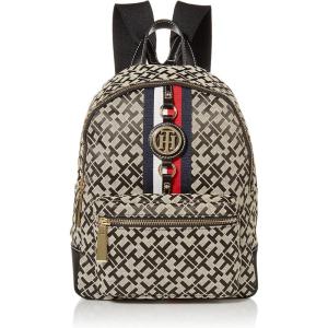Tommy Hilfiger Women’s Jaden Plus Backpack(Black/Alpaca)