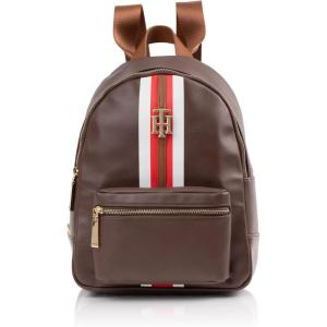 Tommy Hilfiger Women’s Jaden Plus Backpack(Chestnut)