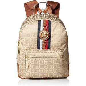 Tommy Hilfiger Women’s Jaden Plus Backpack(Hilfiger Cognac)