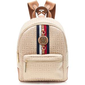 Tommy Hilfiger Women’s Jaden Plus Backpack(Khaki Tonal)