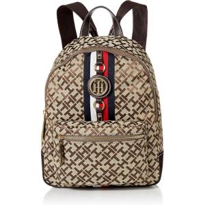 Tommy Hilfiger Women’s Jaden Plus Backpack(Tommy Chocolate)