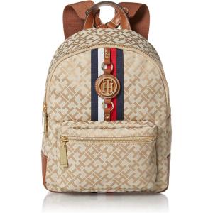Tommy Hilfiger Women’s Jaden Plus Backpack(Tommy Khaki)
