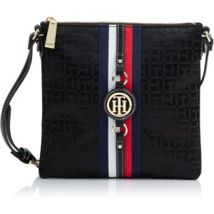 Tommy Hilfiger Women’s Jaden Plus Crossbody(Black Tonal)