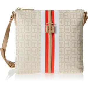 Tommy Hilfiger Women’s Jaden Plus Crossbody(Ivory/Clayed Pebble)