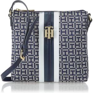 Tommy Hilfiger Women’s Jaden Plus Crossbody(Light Stone/Navy)