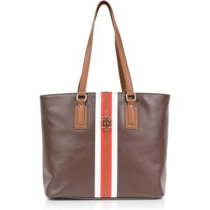 Tommy Hilfiger Women’s Jaden Plus Tote(Chestnut)