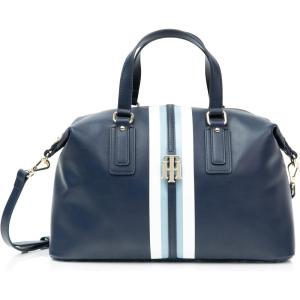 Tommy Hilfiger Women’s Jaden Satchel Crossbody Bag(Navy)