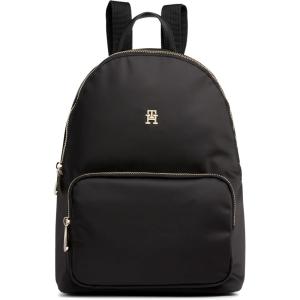 Tommy Hilfiger Women’s Poppy Backpack, Navy Blue(Black)