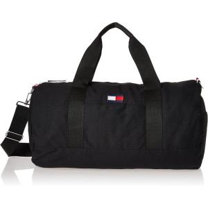 Tommy Hilfiger mens Ardin Duffle Bag, Th Deep Black, One Size US(Th Deep Black)