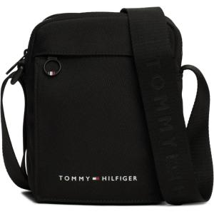Tommy Hilfiger mens Element Crossbody Bag(Black)