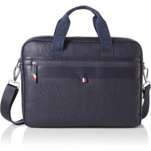 Tommy Hilfiger mens Leo Briefcase(Th Navy Blue)