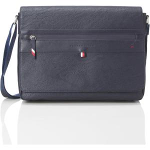 Tommy Hilfiger mens Leo Messenger Bag(Th Navy Blue)