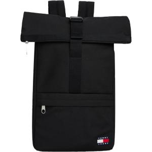 Tommy Jeans Mens Daily Rolltop Backpack, BLACK One Size