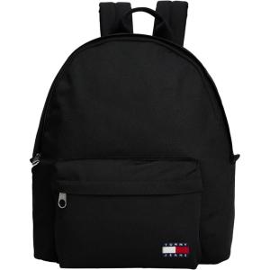 Tommy Jeans Mens Essential Daily Dome Backpack, MYSTIC PEBBLE One Size(Black)