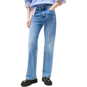 Tommy Jeans Womens Cleo Mid Rise Bootcut Jeans(Denim Medium)