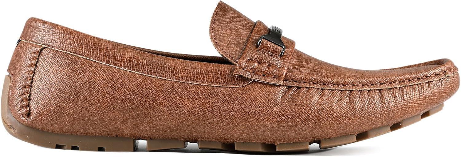 imageTommy Hilfiger Mens Axin LoaferCognac Saffiano