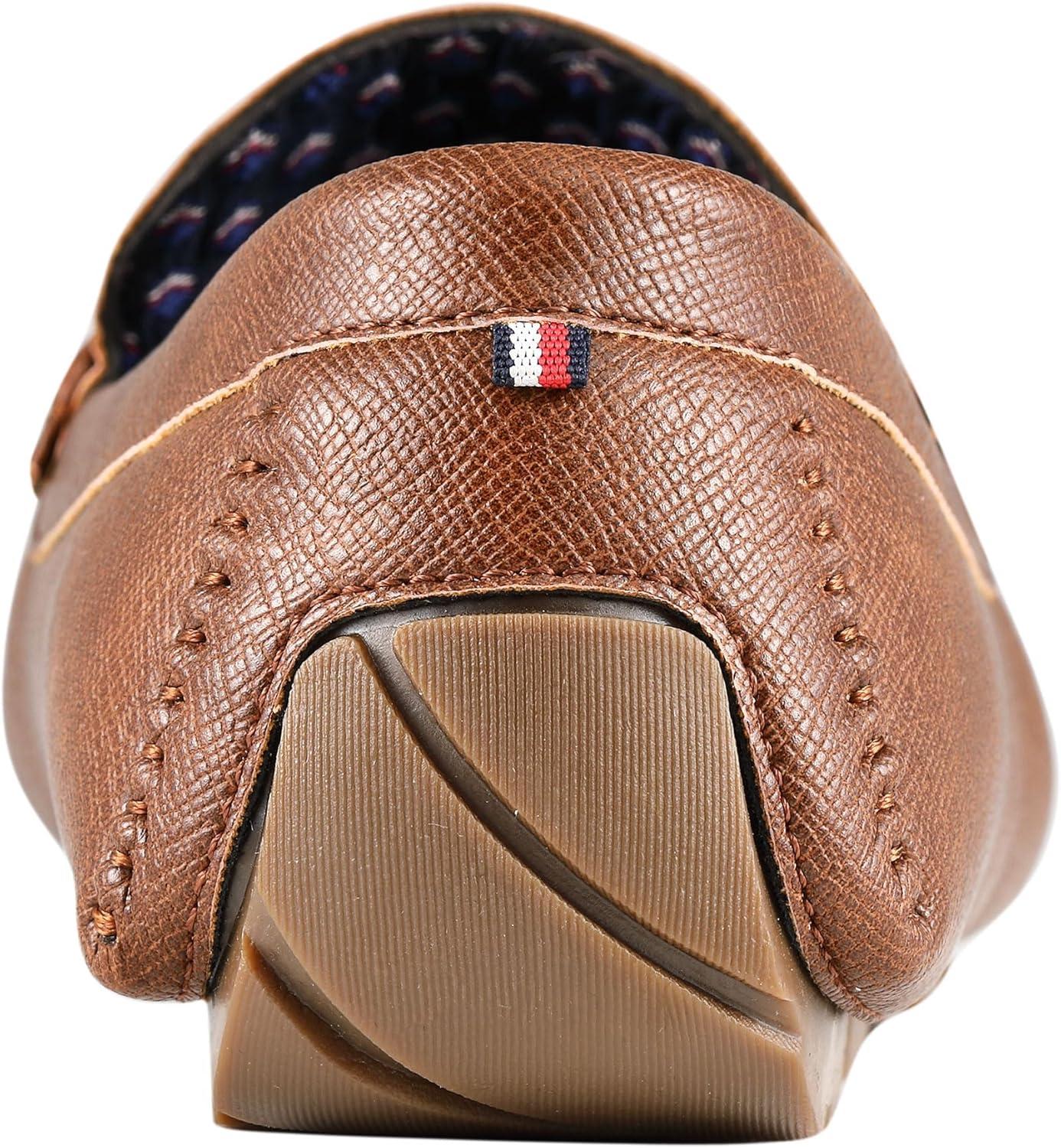 imageTommy Hilfiger Mens Axin LoaferCognac Saffiano
