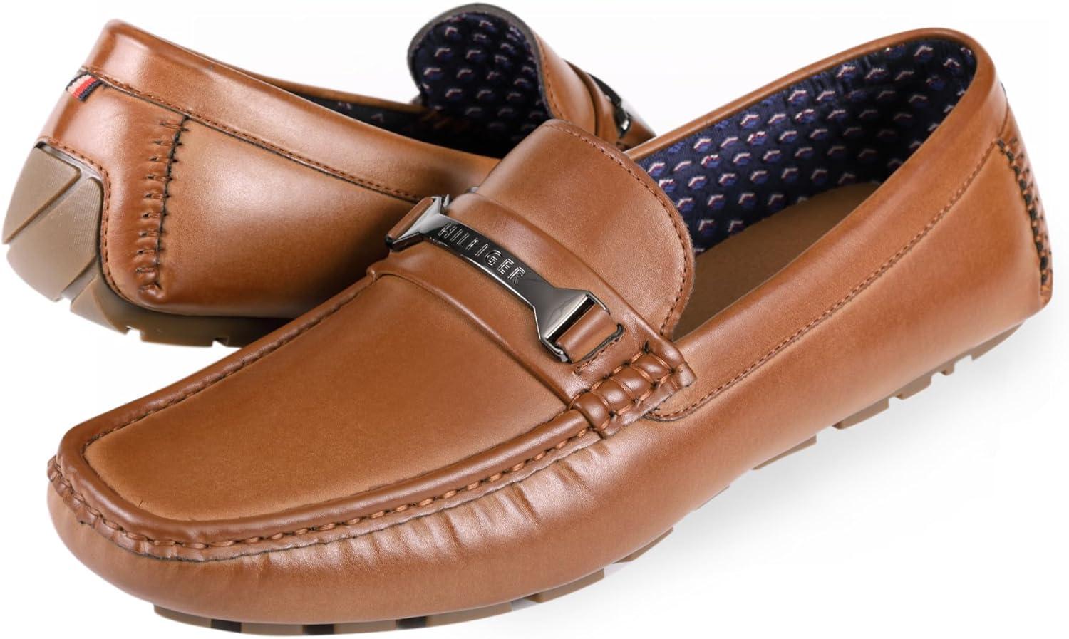 imageTommy Hilfiger Mens Axin LoaferMedium Brown Burnished