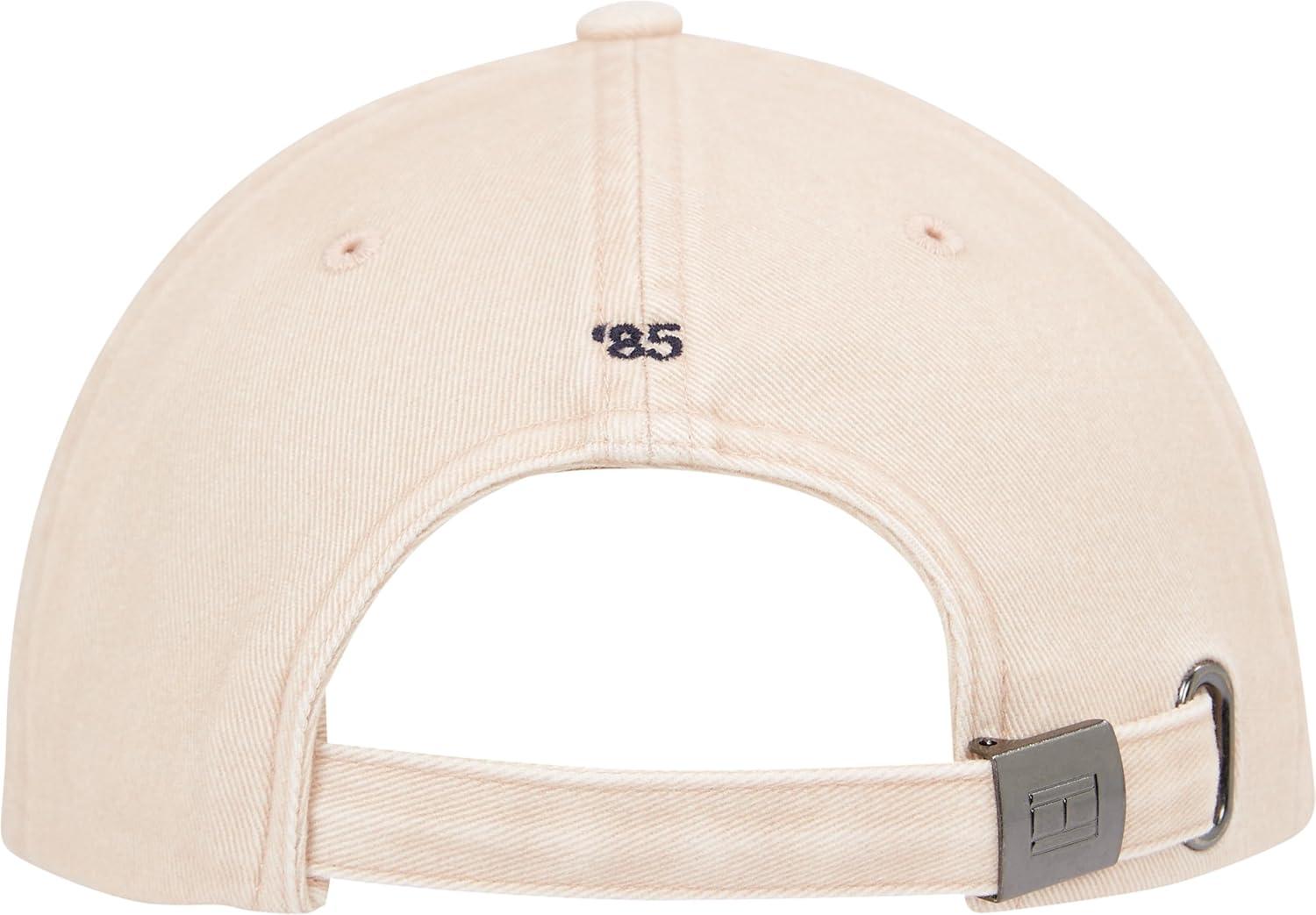 imageTommy Hilfiger Mens Cotton 85 Logo Adjustable Baseball CapPink Bloom