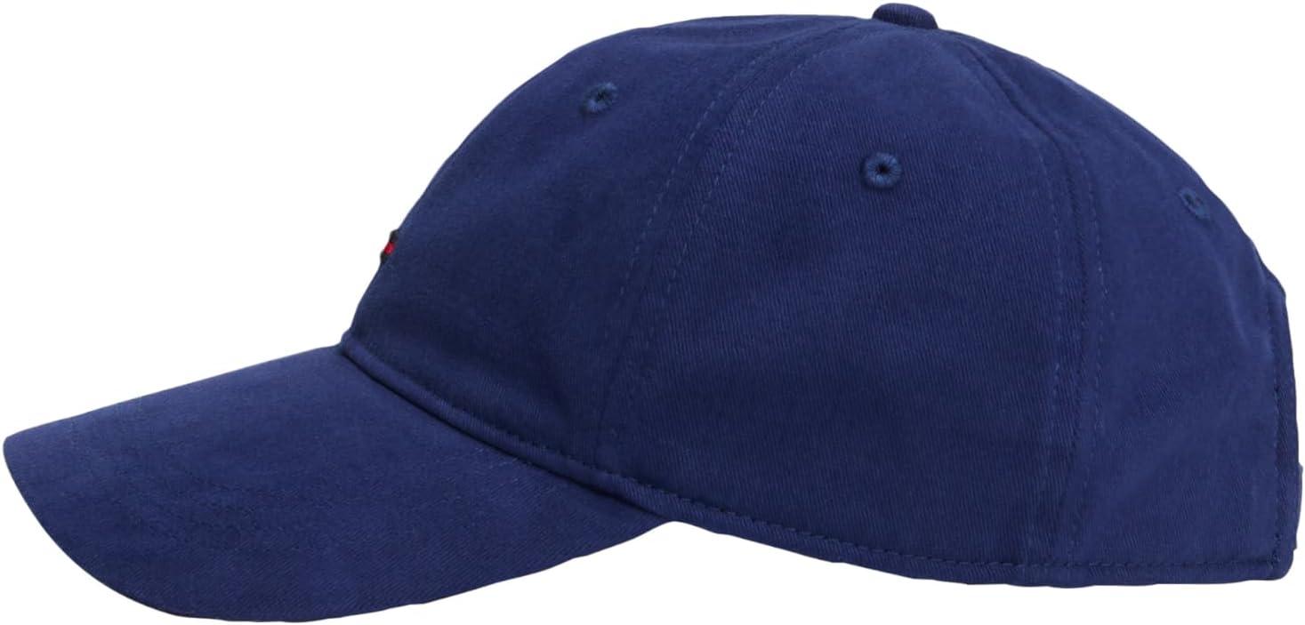 imageTommy Hilfiger Mens Cotton 85 Logo Adjustable Baseball CapPreppy Navy