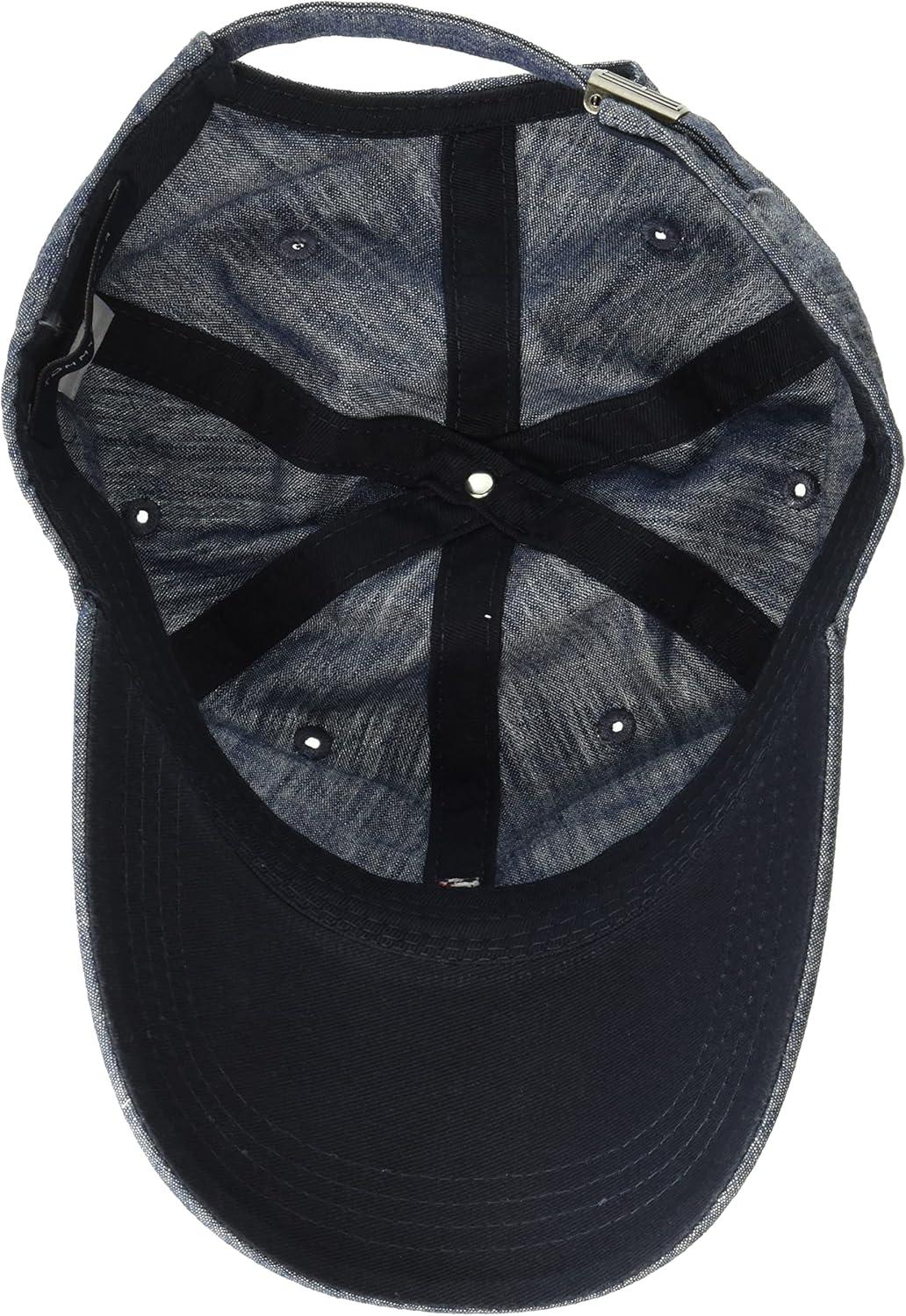imageTommy Hilfiger Mens Cotton Mini Flag Adjustable Baseball Cap Light Blue