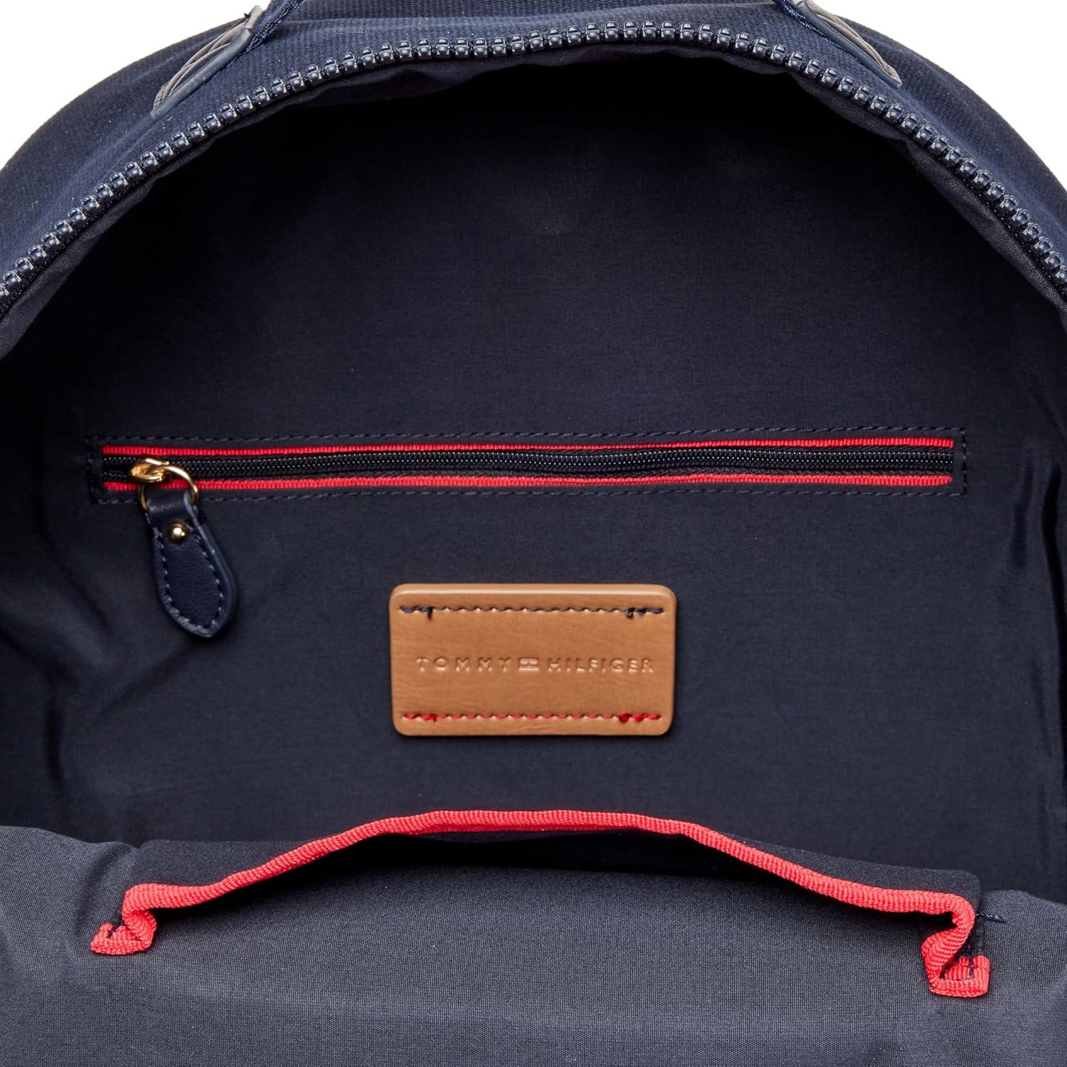 imageTommy Hilfiger Mens Flag Backpack BLACK One SizeTommy Navy