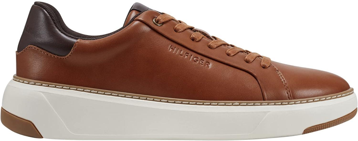 imageTommy Hilfiger Mens Hines SneakersCognacDark Brown