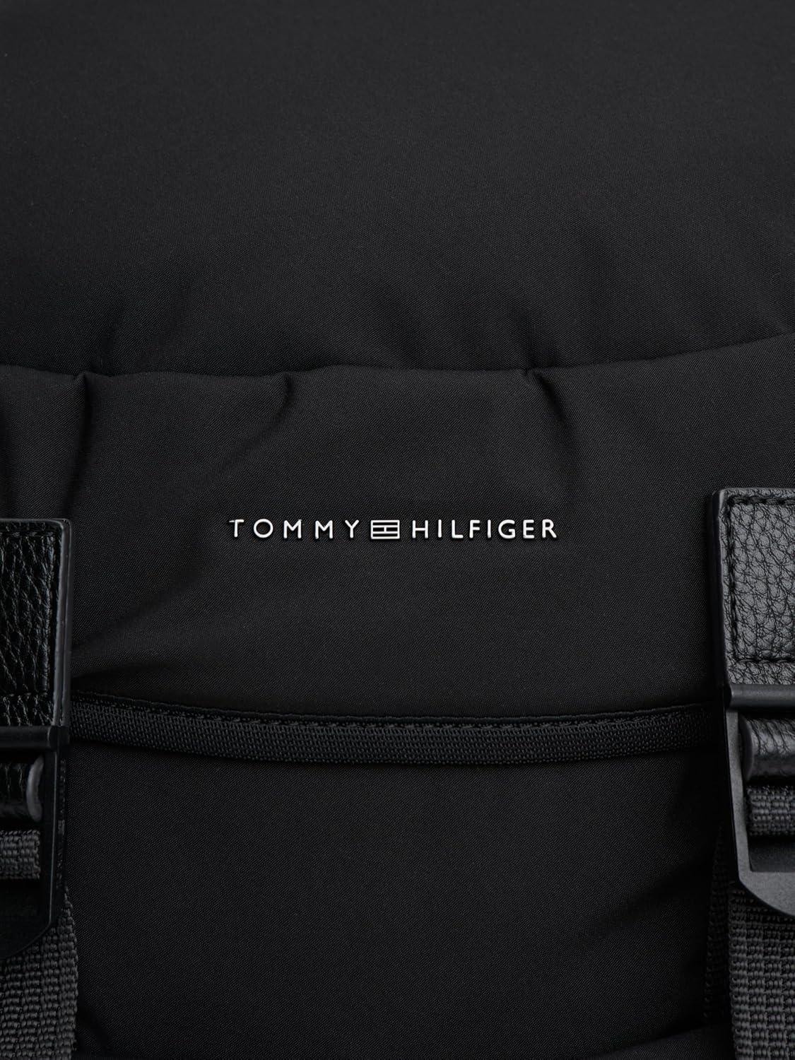 imageTommy Hilfiger Mens Travel Flap BackpackBLACK One Size