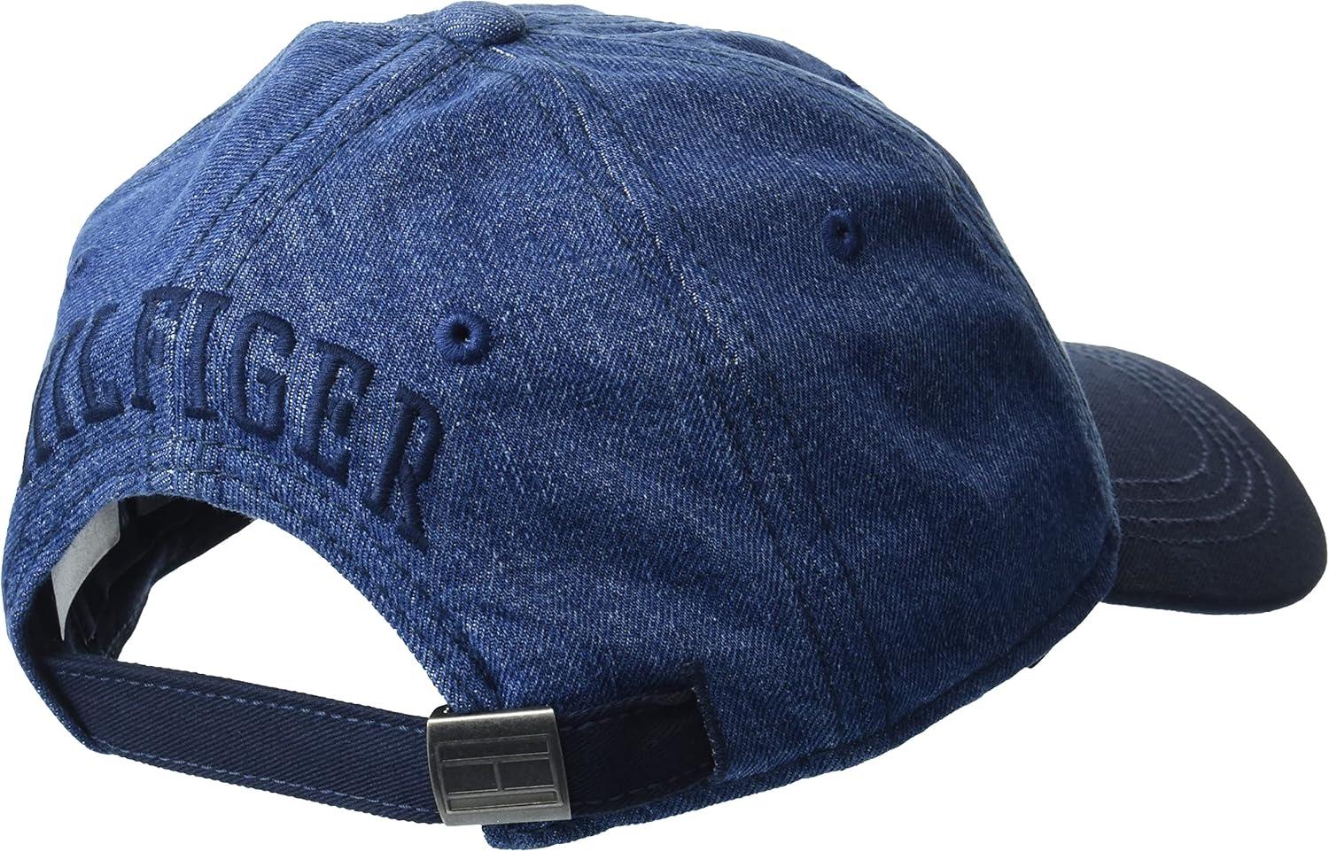 imageTommy Hilfiger mens Hano Baseball CapDenimSky Captain