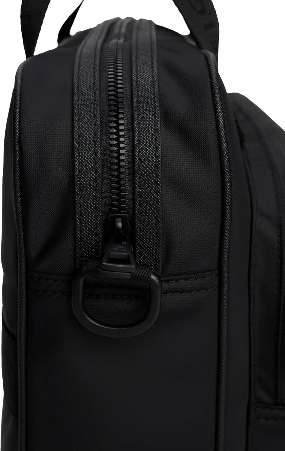 imageTommy Hilfiger mens Repreve Laptop Bag With Zipper and Adjustable StrapBlack