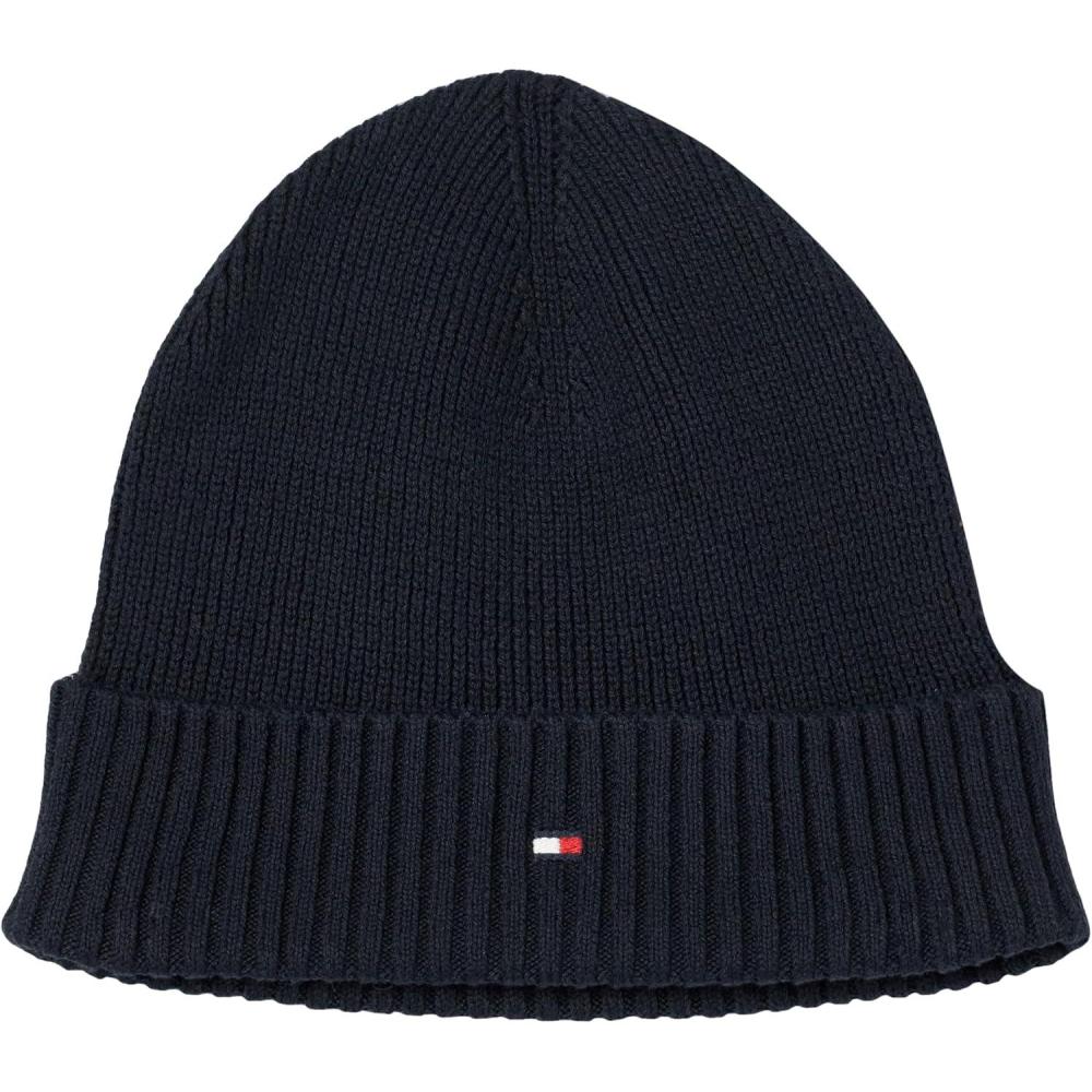 imageTommy Hilfiger Mens Cotton BeanieDesert Sky