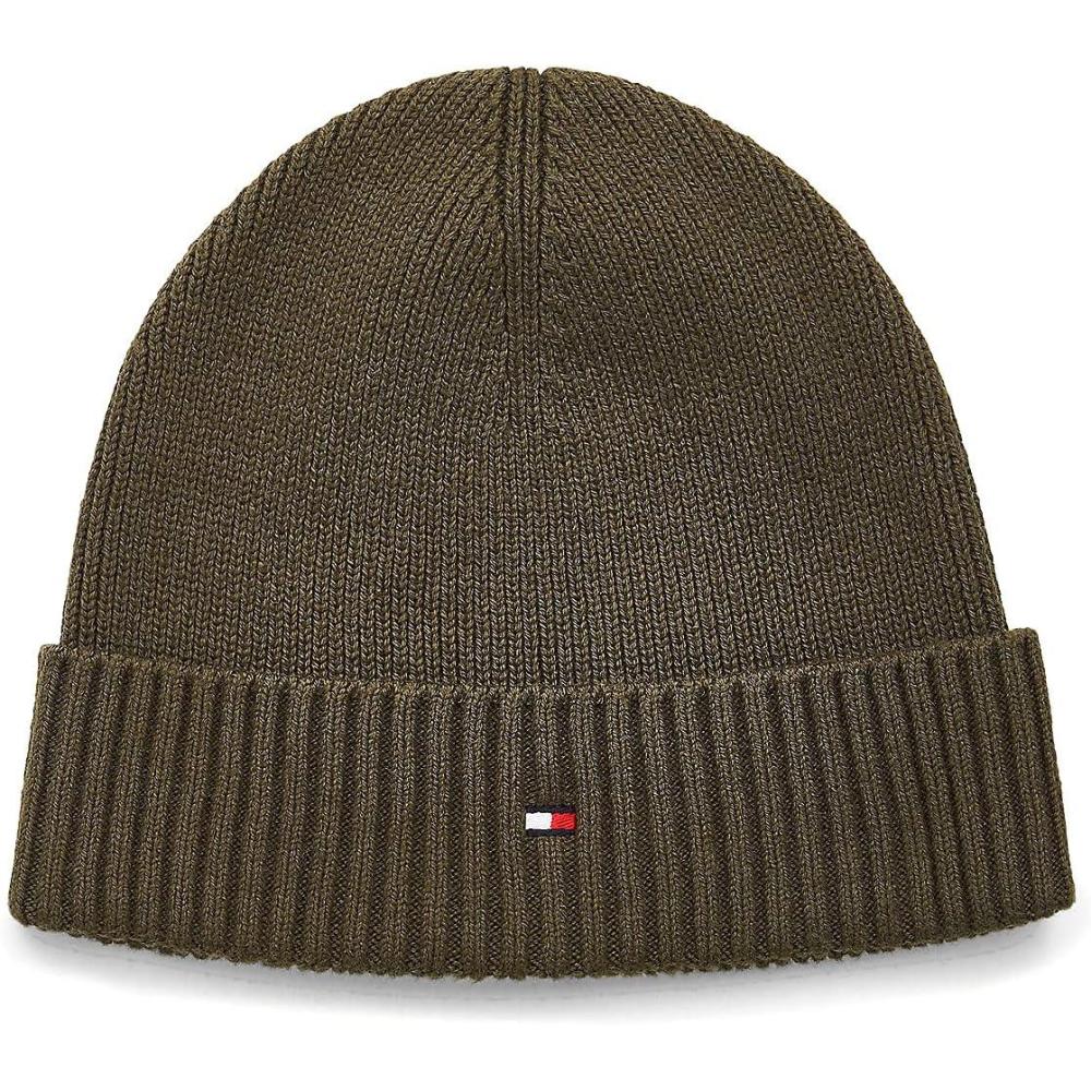 imageTommy Hilfiger Mens Cotton BeanieOlivewood