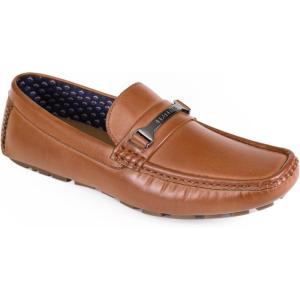 Tommy Hilfiger Men’s Axin Loafer(Medium Brown Burnished)