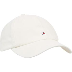 Tommy Hilfiger Mens Cotton 85 Logo Adjustable Baseball Cap(Ancient White)