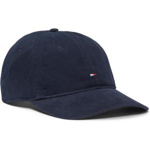Tommy Hilfiger Mens Cotton 85 Logo Adjustable Baseball Cap(Space Blue)