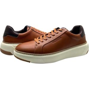 Tommy Hilfiger Men’s Hines Sneakers(Cognac/Dark Brown)