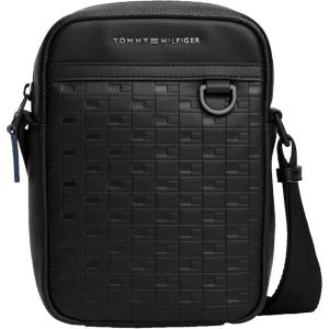 Tommy Hilfiger Mens Modern Mini Reporter,BLACK One Size