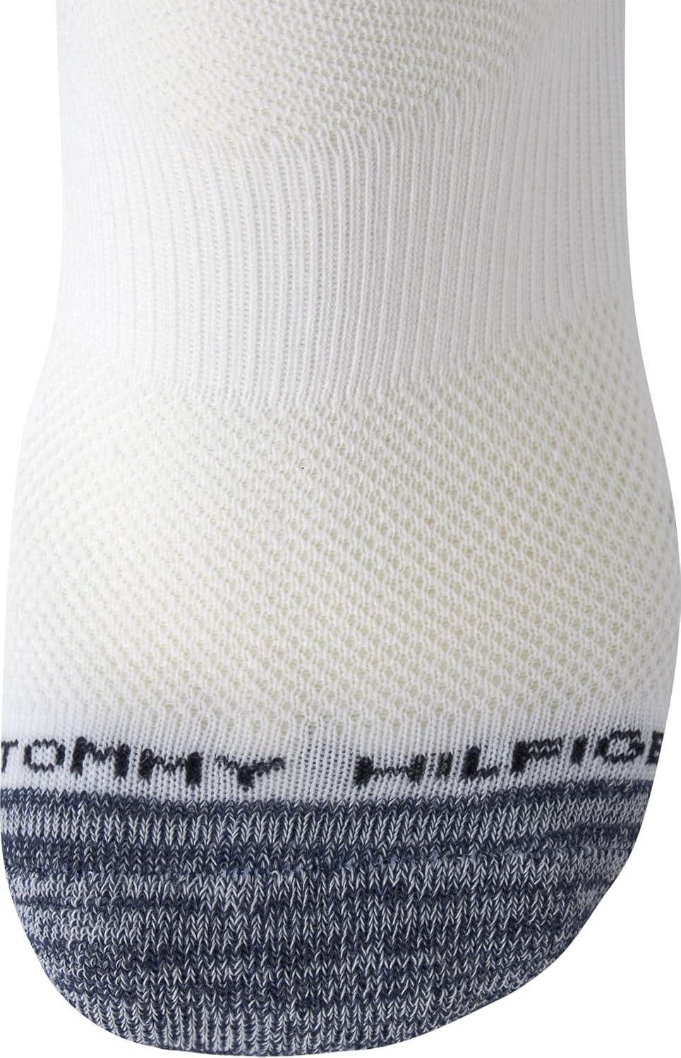 imageTommy Hilfiger Mens Athletic Cushioned Crew Socks 10 PackWhiteGrey