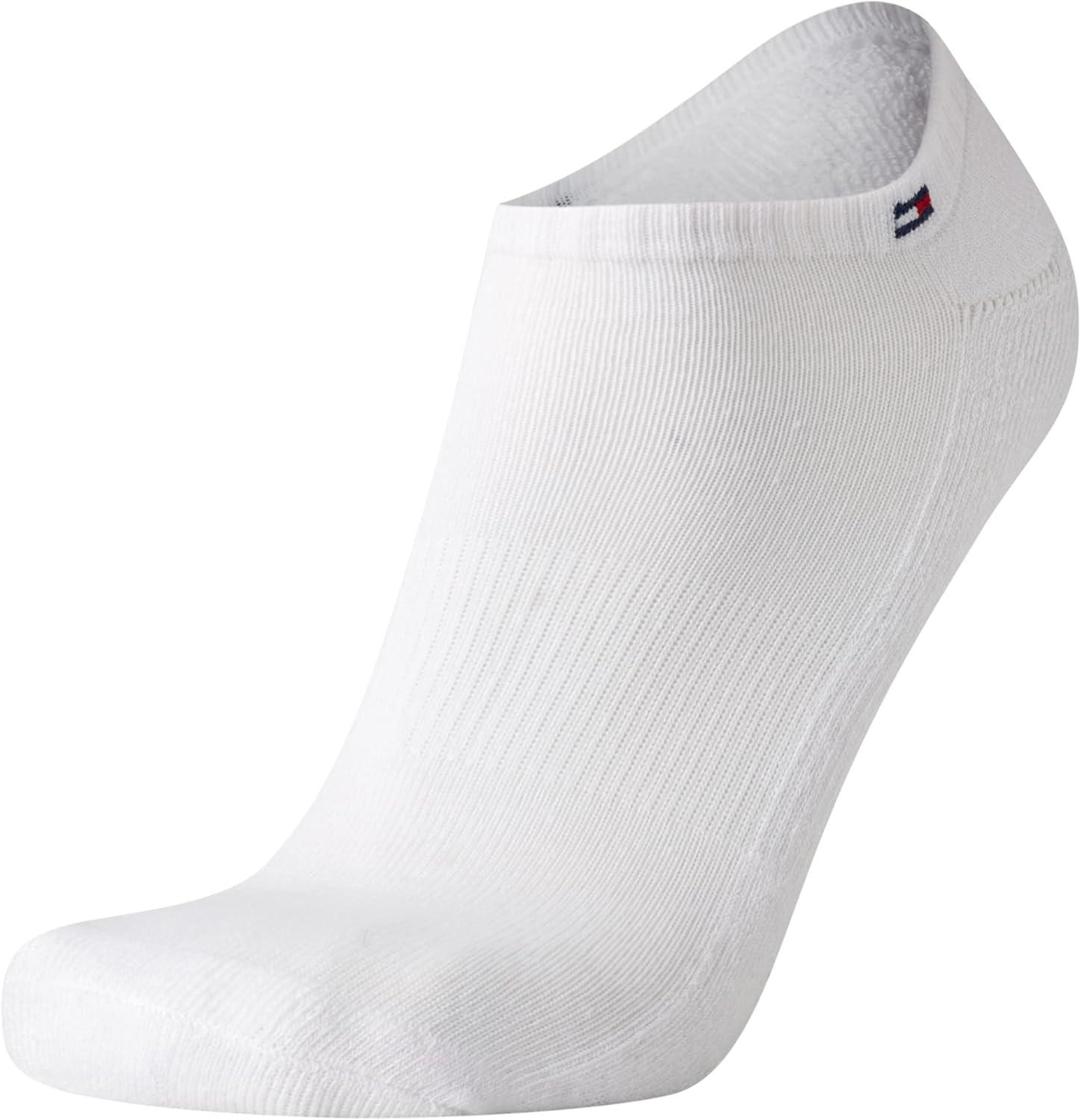 imageTommy Hilfiger Mens Athletic Socks Cushion No Show Socks 12 PackAll White