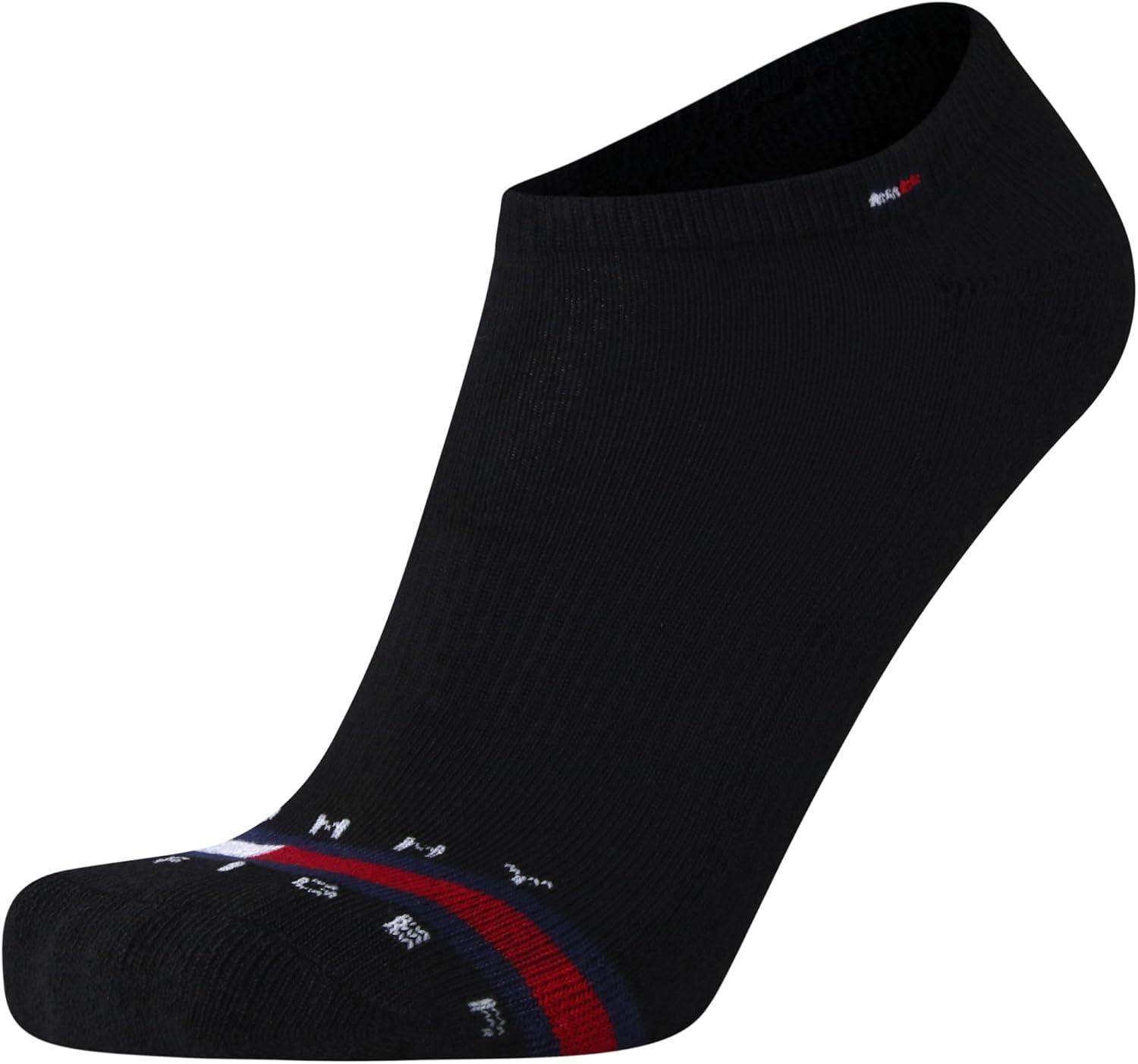 imageTommy Hilfiger Mens Athletic Socks Cushion No Show Socks 12 PackBlack Multi