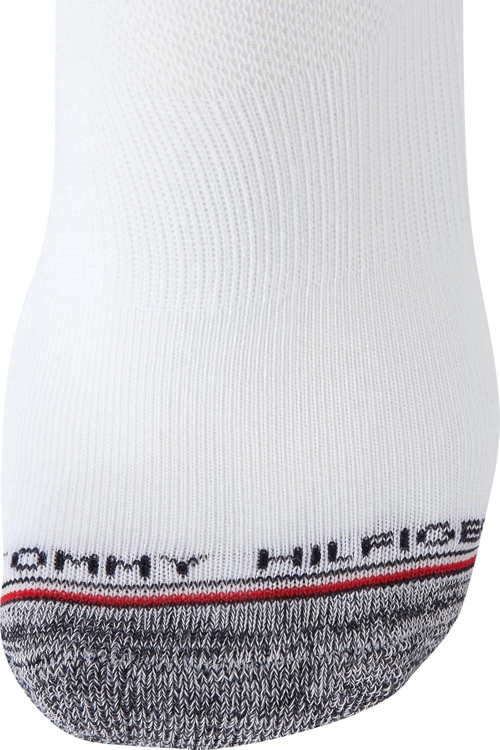 imageTommy Hilfiger Mens Crew Socks 10 Pack Moisture Wicking Cushioned Crew Running Socks for Men for Sports ampamp WorkoutWhiteGrey Assorted