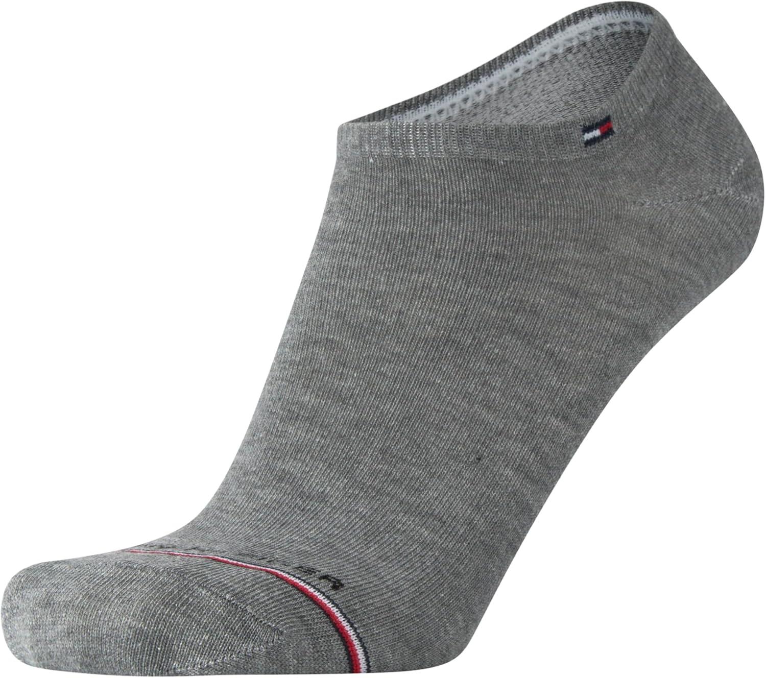 imageTommy Hilfiger Mens No Show Socks 10 Pack Cotton Blend Performance Stretch Athletic Invisible Liner Low Cut Socks for MenBlackWhiteGrey 10pk